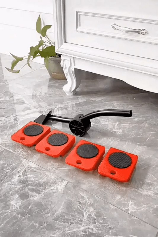 5-Piece Heavy Duty Furniture Lifter & Easy Mover Tool Set