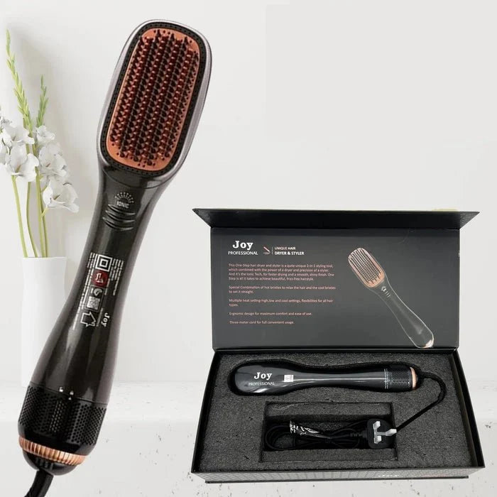 Joy Professional 2-in-1 Hair Styling Brush & Dryer