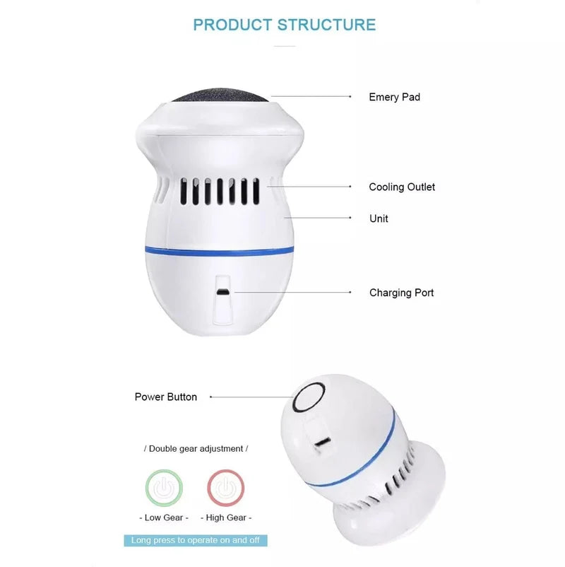 Professional Electric Callus Remover & Foot Care Grinder
