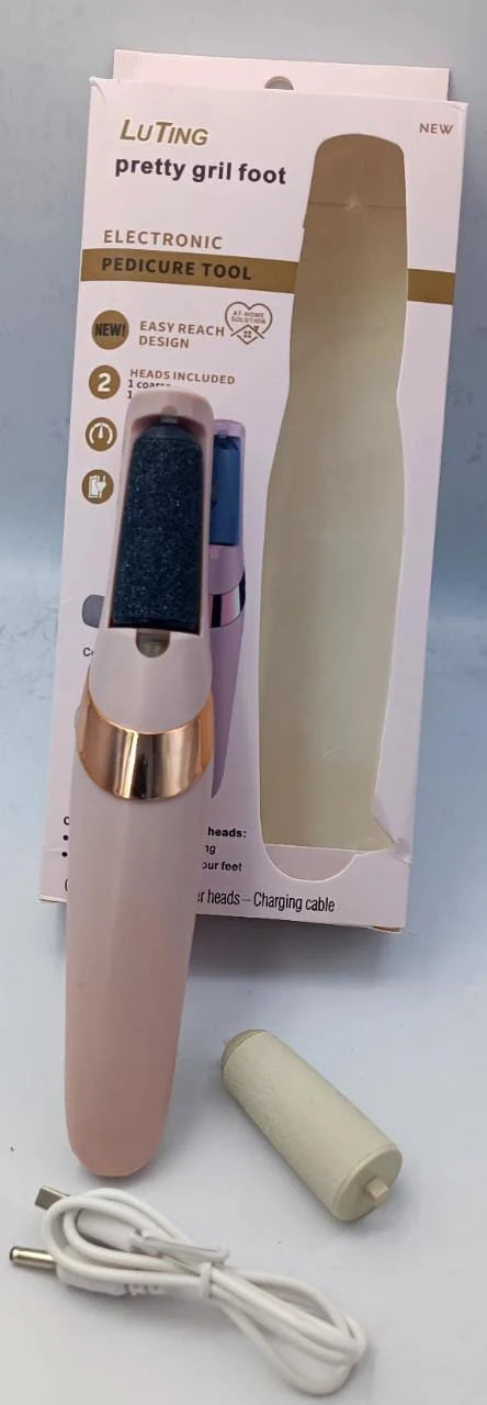 Rechargeable Electric Pedicure Foot File & Callus Remover