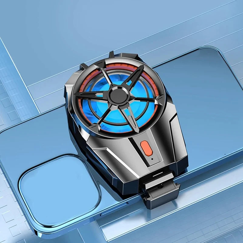 Portable Phone Cooler Mini Radiator Fan for Gaming & Streaming