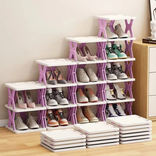 6-Tier Multifunctional Storage Rack & Organizer Tower