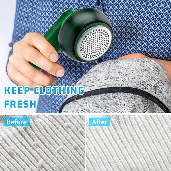 Professional Rechargeable Electric Lint Remover & Fabric Shaver