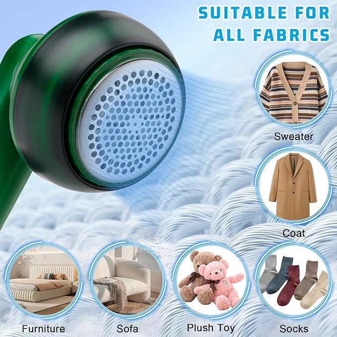 Professional Rechargeable Electric Lint Remover & Fabric Shaver