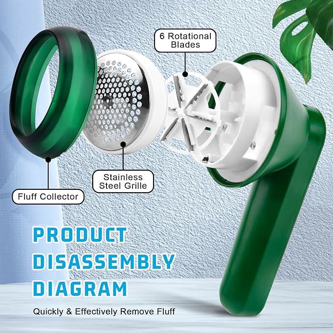 Professional Rechargeable Electric Lint Remover & Fabric Shaver